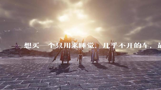想买一个只用来睡觉,几乎不开的车,最低成本是多少?