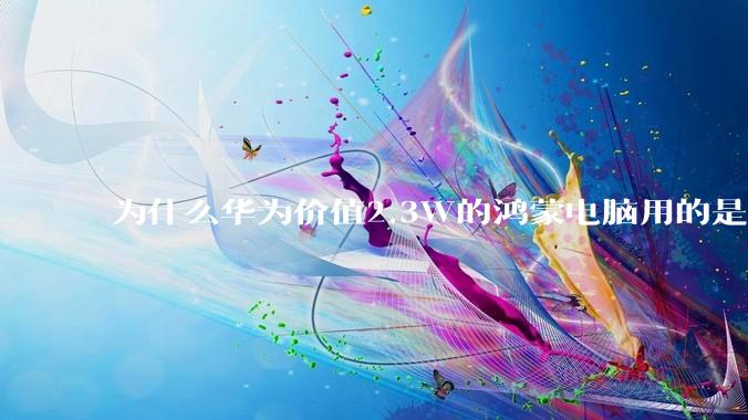 为什么华为价值2.3W的鸿蒙电脑用的是美国西数的SN740固态硬盘?
