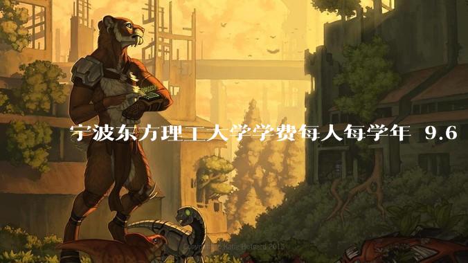 宁波东方理工大学学费每人每学年 9.6 万,为什么会这么贵?