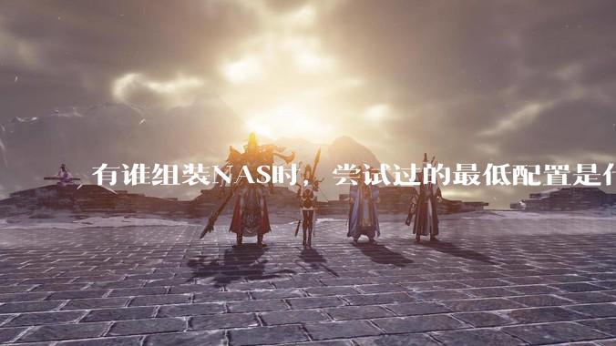 有谁组装NAS时,尝试过的最低配置是什么?