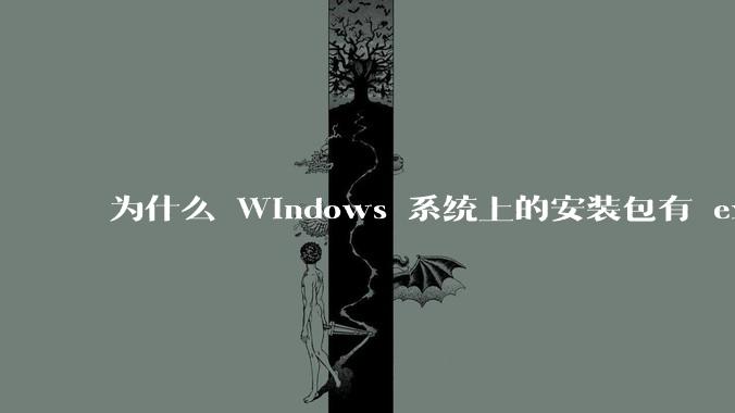 为什么 Windows 系统上的安装包有 exe 和 msi 两种格式,有什么区别?