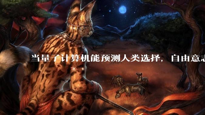 当量子计算机能预测人类选择,自由意志是否沦为算法的注脚?