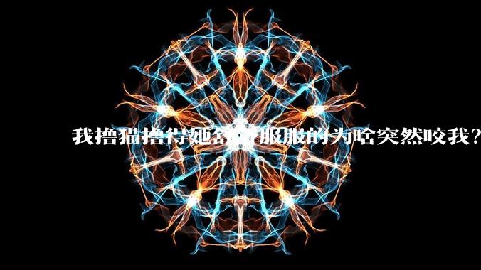 我撸猫撸得她舒舒服服的为啥突然咬我?
