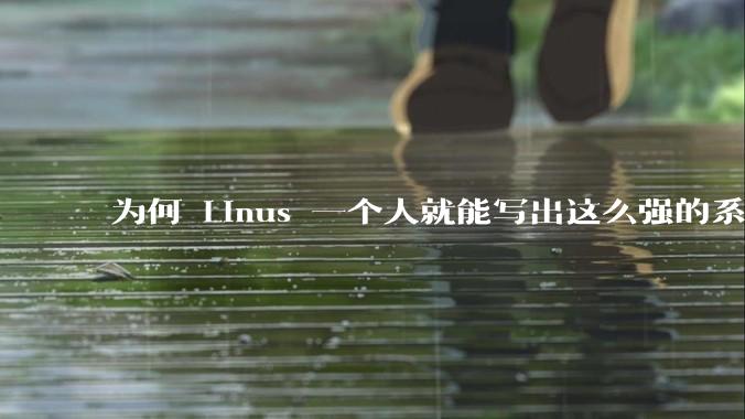 为何 Linus 一个人就能写出这么强的系统,中国却做不出来?