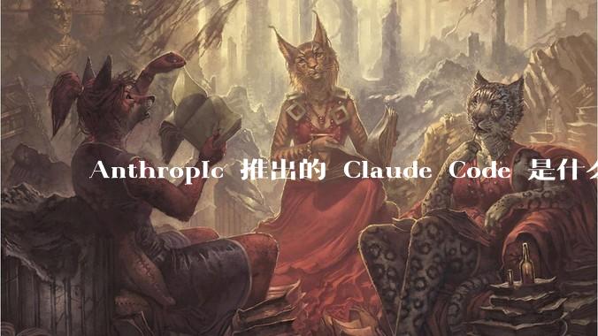 Anthropic 推出的 Claude Code 是什么技术原理呢?
