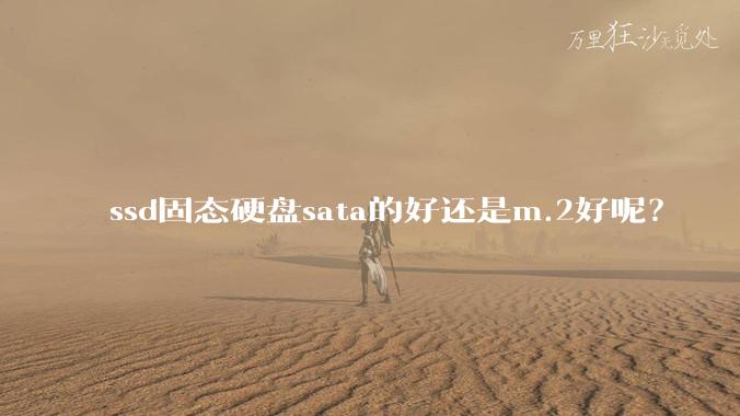 ssd固态硬盘sata的好还是m.2好呢?