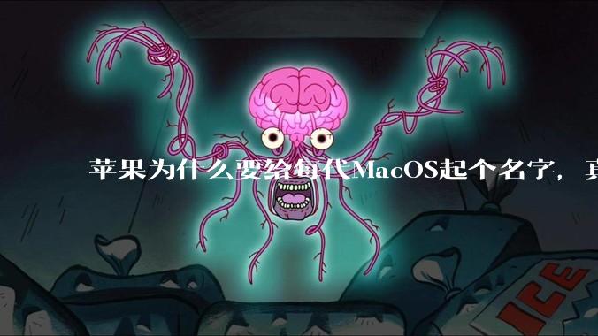 苹果为什么要给每代MacOS起个名字,真以为人们记得住分得清吗?