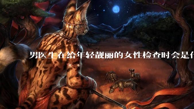 男医生在给年轻靓丽的女性检查时会是什么心态?