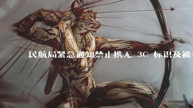 民航局紧急通知禁止携无 3C 标识及被召回的充电宝乘境内航班,无 3C 标识充电宝有哪些安全隐患?