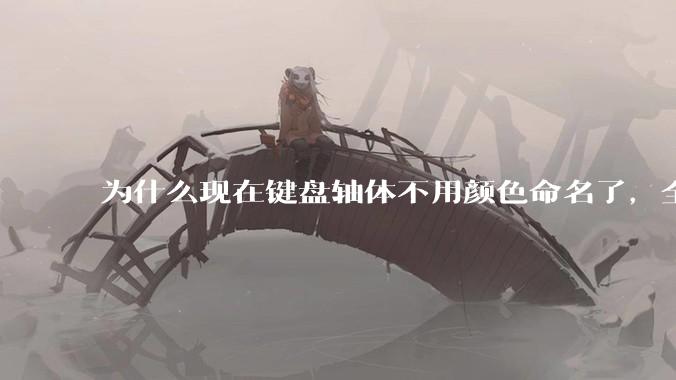 为什么现在键盘轴体不用颜色命名了,全是些莫名其妙的名字,看不懂到底是什么?