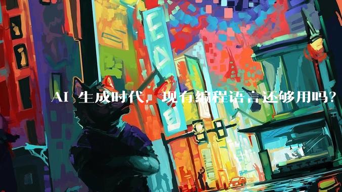 AI 生成时代,现有编程语言还够用吗?