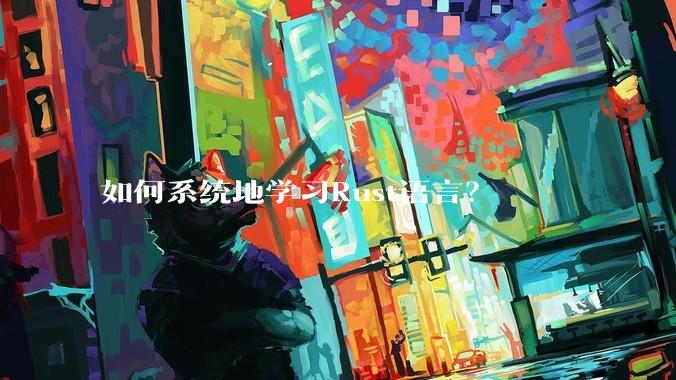 如何系统地学习Rust语言?