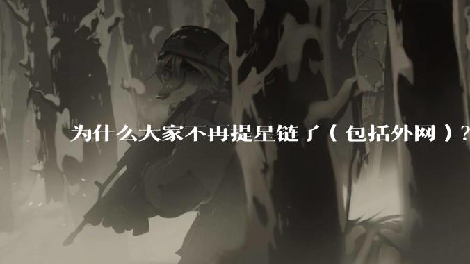 为什么大家不再提星链了(包括外网)?
