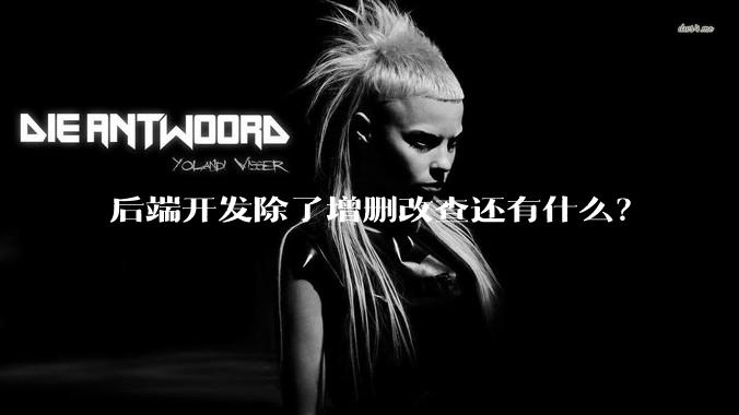 后端开发除了增删改查还有什么?