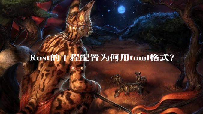 Rust的工程配置为何用toml格式?