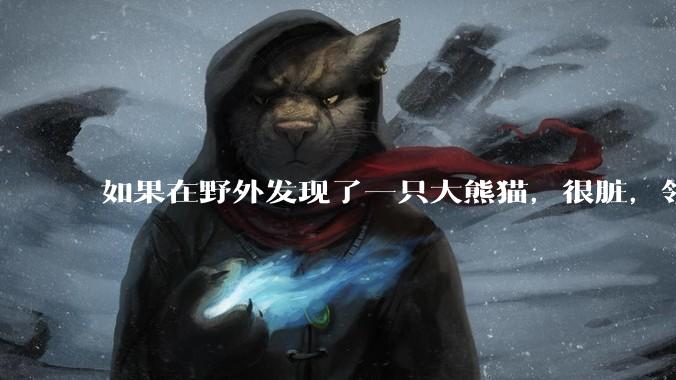如果在野外发现了一只大熊猫,很脏,领回家给他洗个澡,再养几天,犯法吗?