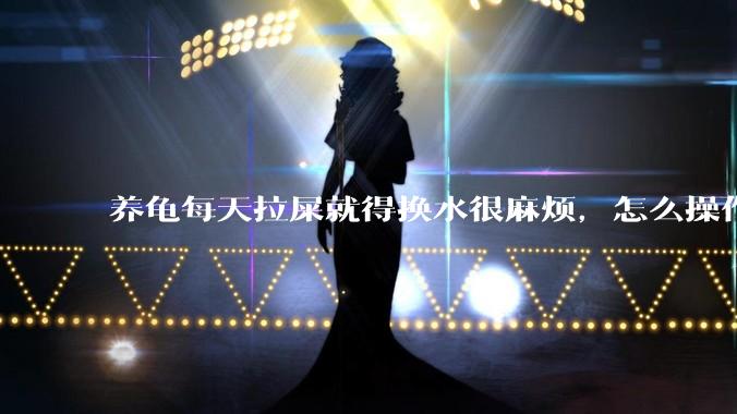 养龟每天拉屎就得换水很麻烦,怎么操作能省点事?