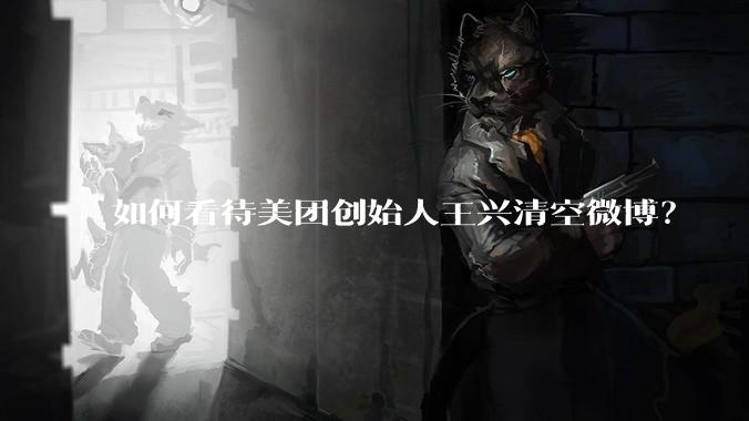 如何看待美团创始人王兴清空微博?