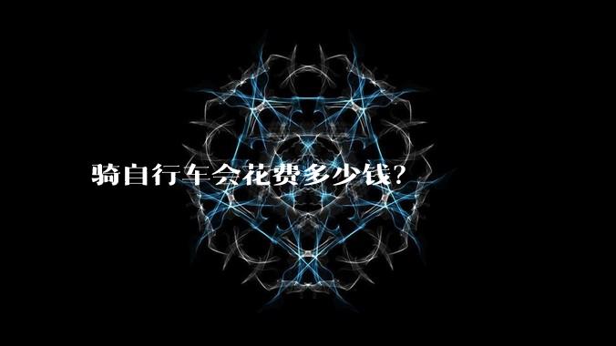 骑自行车会花费多少钱?