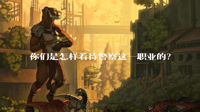 你们是怎样看待警察这一职业的?