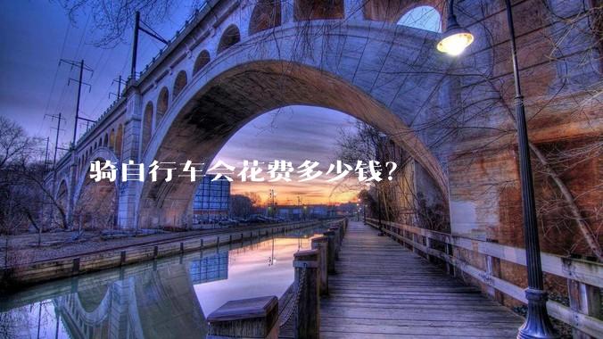 骑自行车会花费多少钱?