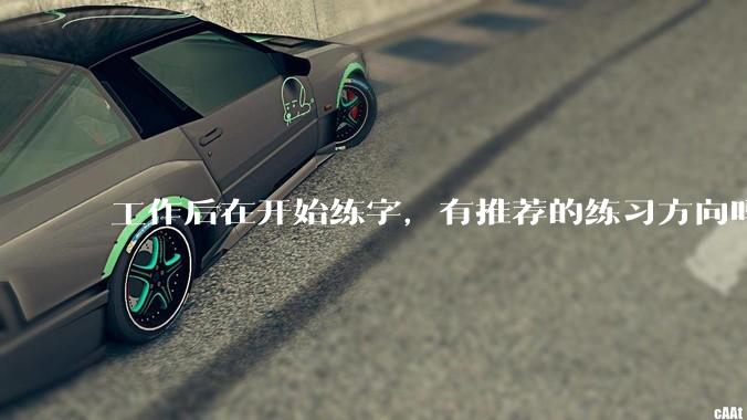 工作后在开始练字,有推荐的练习方向吗?