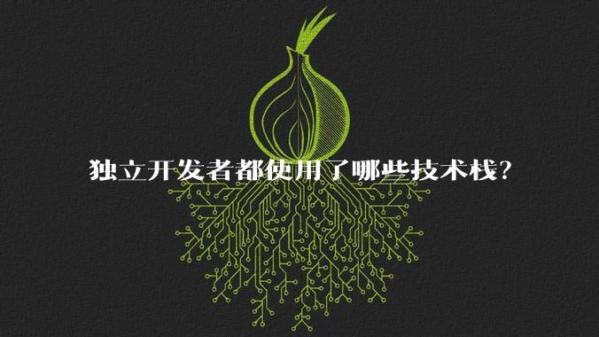 独立开发者都使用了哪些技术栈?