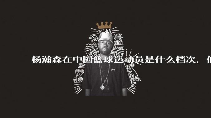 杨瀚森在中国篮球运动员是什么档次,他能比年轻的王治郅和易建联,还是周琦的水平,或者是姚明?
