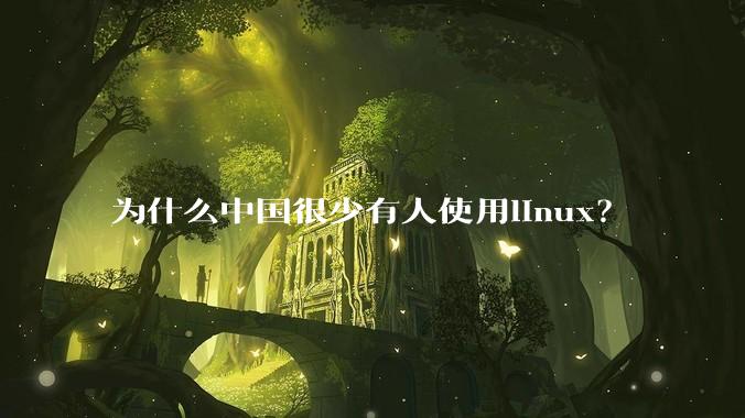为什么中国很少有人使用linux?