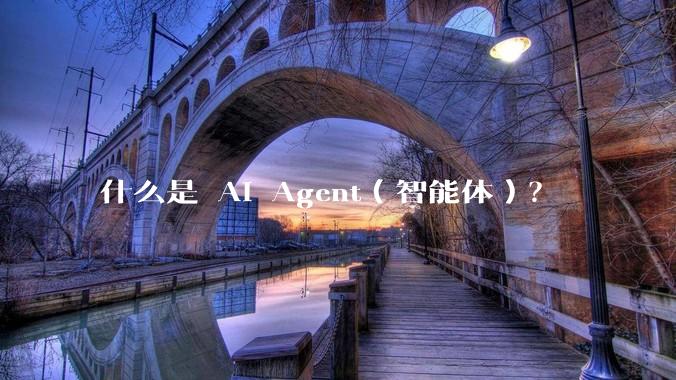 什么是 AI Agent(智能体)?
