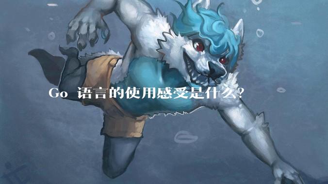 Go 语言的使用感受是什么?