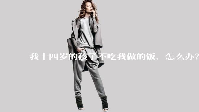 我十四岁的孩子不吃我做的饭,怎么办?