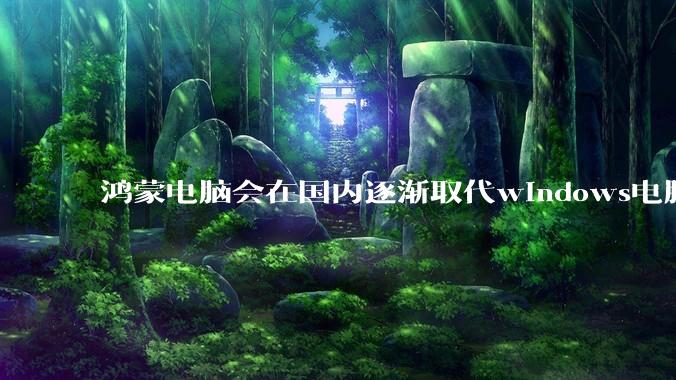 鸿蒙电脑会在国内逐渐取代windows电脑吗?