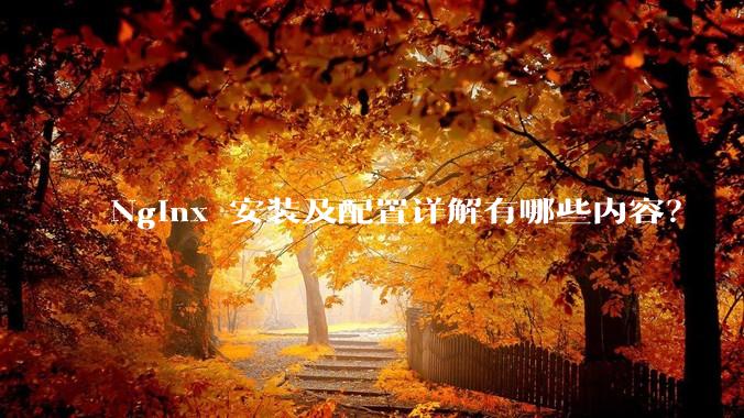 Nginx 安装及配置详解有哪些内容?