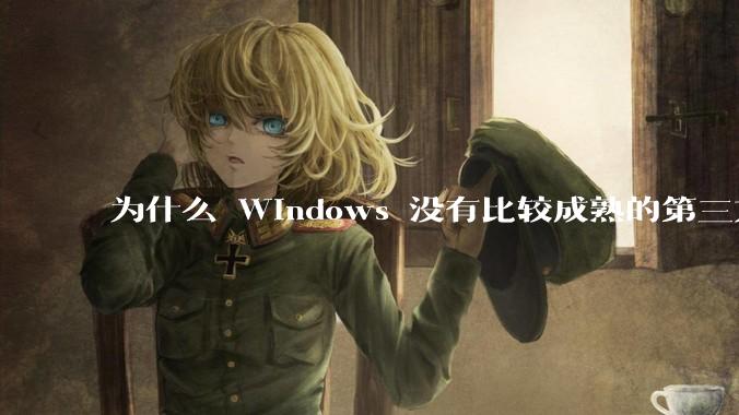 为什么 Windows 没有比较成熟的第三方桌面环境(explorer.exe)?