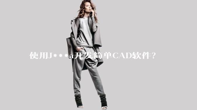 使用J***a开发简单CAD软件?