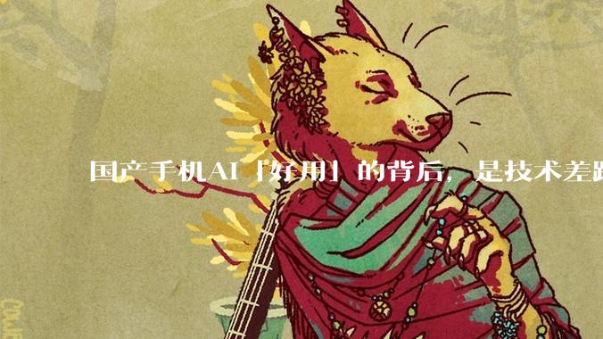 国产手机AI「好用」的背后,是技术差距还是文化差异?