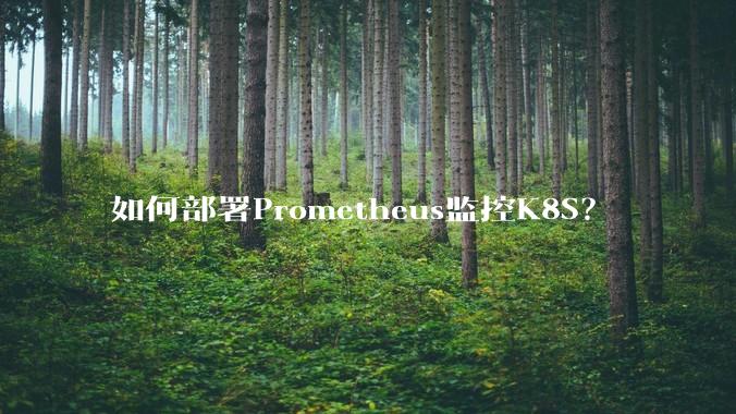 如何部署Prometheus监控K8S?
