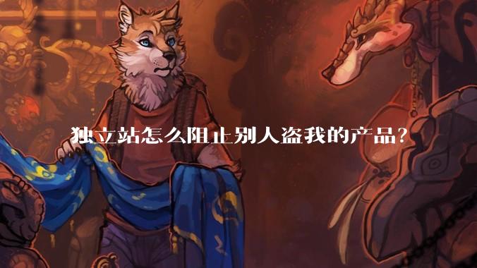 独立站怎么阻止别人盗我的产品?