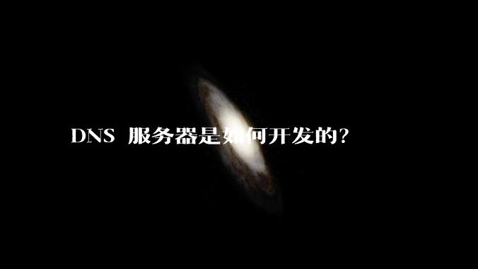 DNS 服务器是如何开发的?