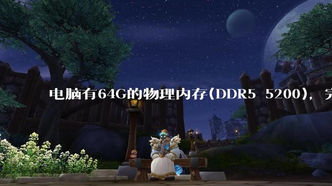 电脑有64G的物理内存(DDR5 5200),完全够用了,可以关闭系统的虚拟内存吗?