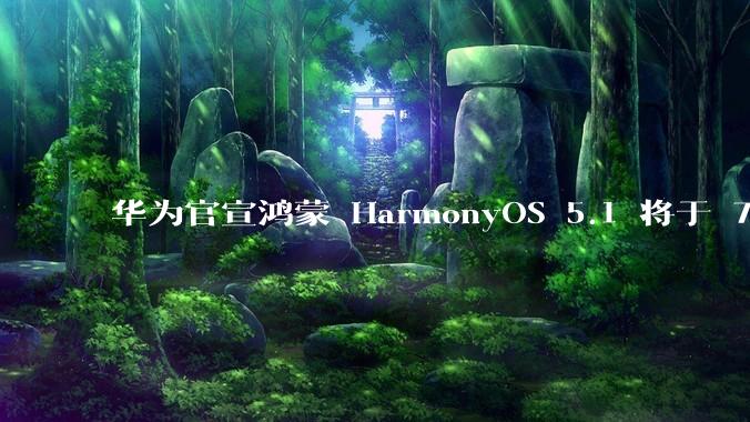 华为官宣鸿蒙 HarmonyOS 5.1 将于 7 月开启升级,对此你怎么看?会选择第一时间升级吗?
