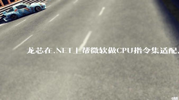 龙芯在.NET上帮微软做CPU指令集适配,为什么到国内.NET开发者这里成了维护龙芯.NET版本?