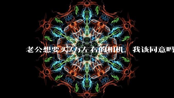 老公想要买2万左右的相机,我该同意吗?