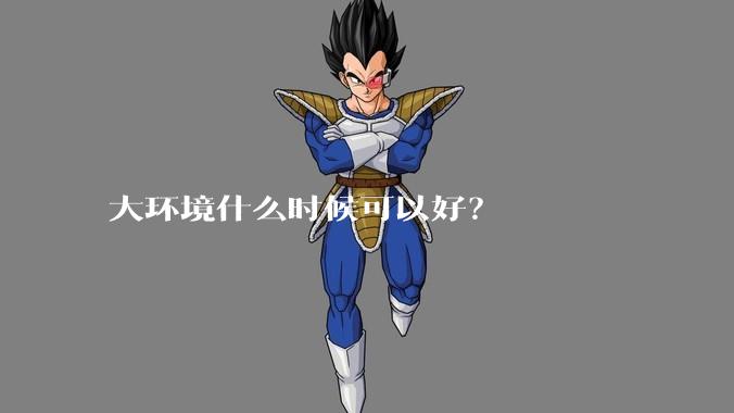 大环境什么时候可以好?