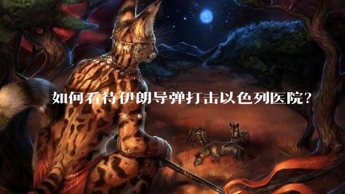如何看待伊朗导弹打击以色列医院?