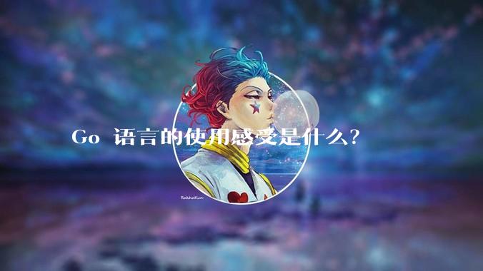 Go 语言的使用感受是什么?