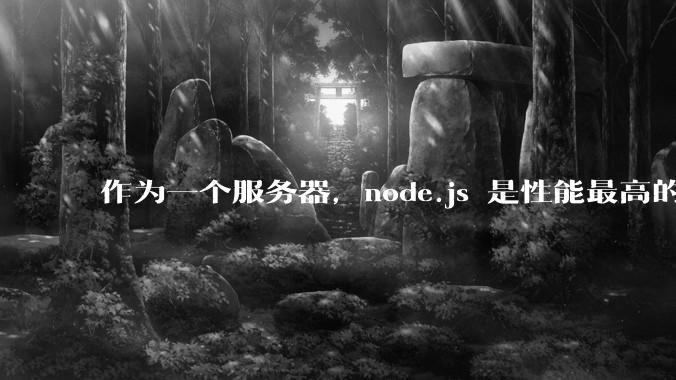 作为一个服务器,node.js 是性能最高的吗?