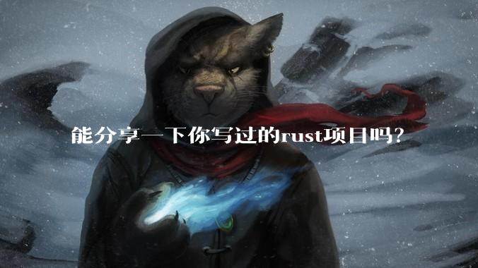 能分享一下你写过的rust项目吗?