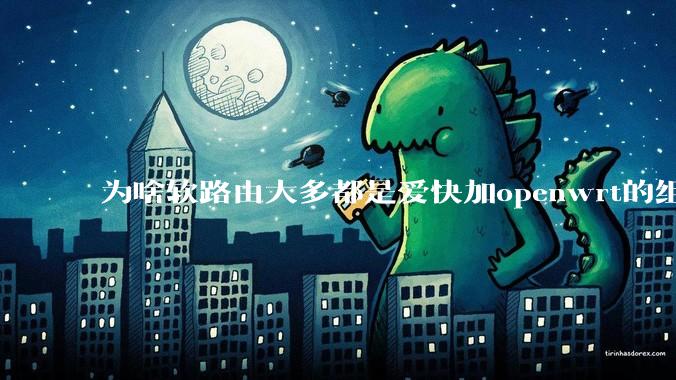 为啥软路由大多都是爱快加openwrt的组合,单openwrt有什么缺点嘛?